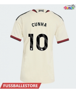 Günstige Manchester United Matheus Cunha #10 3rd trikot Damen 2026-27 Kurzarm